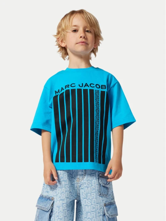 Foto del prodotto Marc Jacobs T-shirt W60451 S Turchese Relaxed Fit