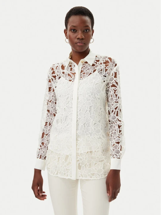 Foto del prodotto Marciano Guess Camicia 5GGH35 7318A Écru Regular Fit Crema