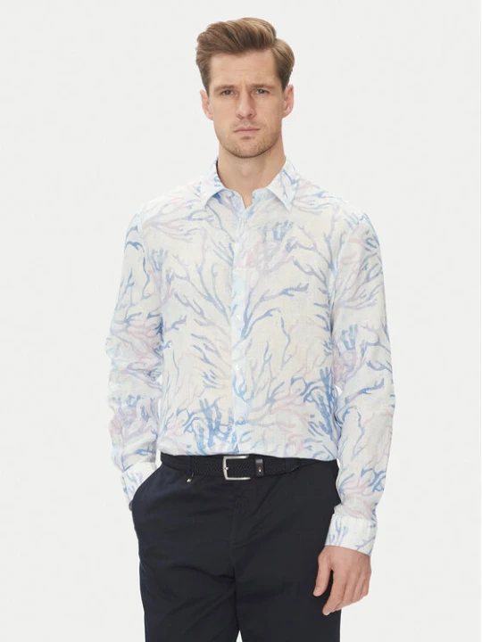 Foto del prodotto Marciano Guess Camicia 5GHH39 4394Z Celeste Regular Fit