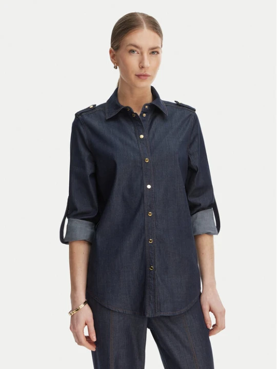Foto del prodotto Marciano Guess camicia di jeans G6GH29 D1082 Blu scuro Regular Fit