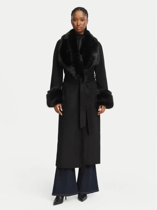 Foto del prodotto Marciano Guess Cappotto di lana G6BL04 W4335 Nero Classic Fit
