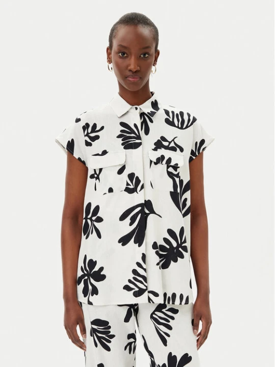 Foto del prodotto Marella Camicia Addotto 2513111142200 Bianco Regular Fit
