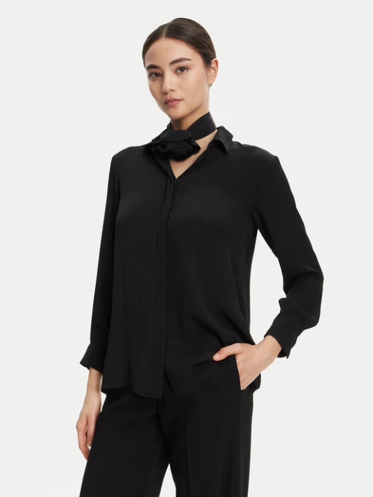 Foto del prodotto Marella Camicia Cabiria 2523116071 Nero Regular Fit