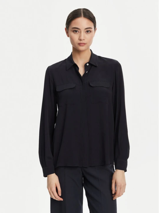 Foto del prodotto Marella Camicia Calabra 2523116061 Blu scuro Regular Fit