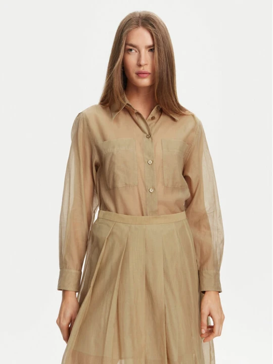 Foto del prodotto Marella Camicia Cennare 2513111025 Beige Regular Fit