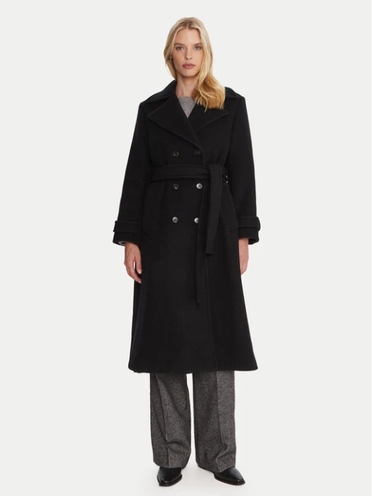 Foto del prodotto Marella Cappotto di lana Balcone 2523016112 Nero Regular Fit