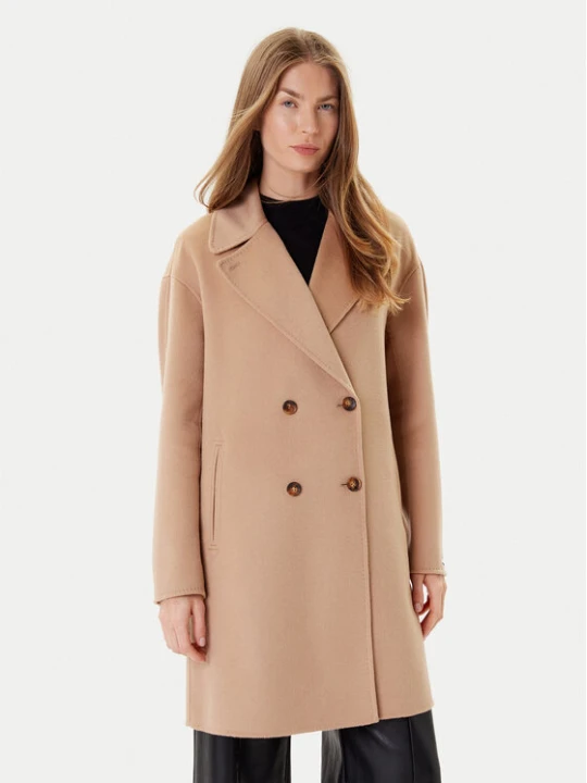 Foto del prodotto Marella Cappotto di lana Good 2523016031 Beige Regular Fit