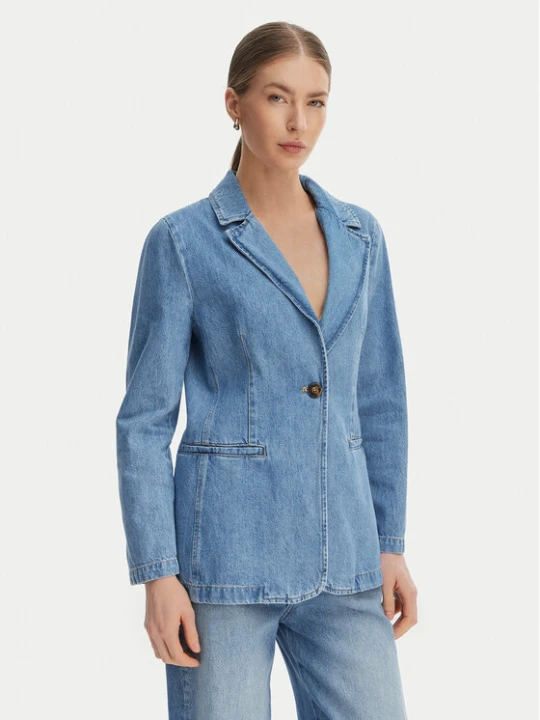 Foto del prodotto Marella Giacca da abito Emme by Marella Teca 2615041021 Blu Regular Fit