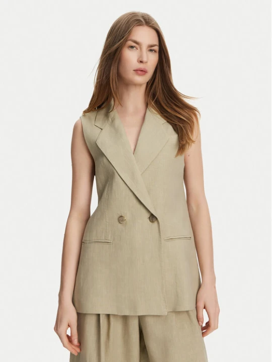 Foto del prodotto Marella Gilet Dramma 2513281012200 Cachi Regular Fit