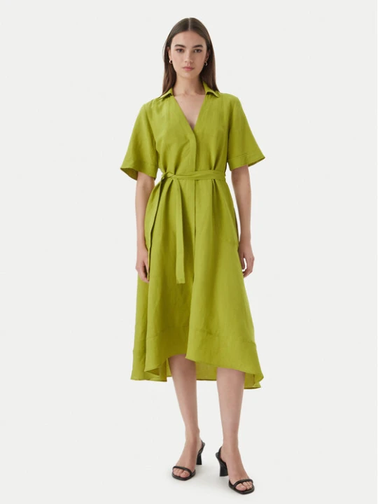 Foto del prodotto Marella Vestito chemisier Emme by Marella Detto 2615221082 Verde Regular Fit