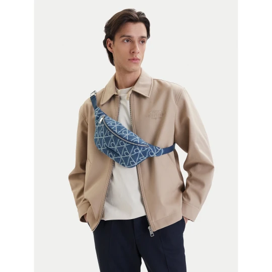 Foto del prodotto Marsupio﻿ Calvin Klein Emblem Aop Denim Waistbag LV04D3430G Blu