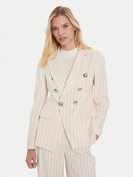 Foto del prodotto Maryley Giacca da abito 25IB139 / M17 Écru Regular Fit Crema