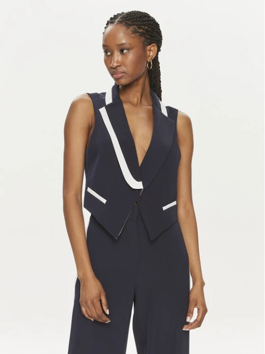 Foto del prodotto Maryley Gilet 24EB214 / 04BL Blu scuro Regular Fit