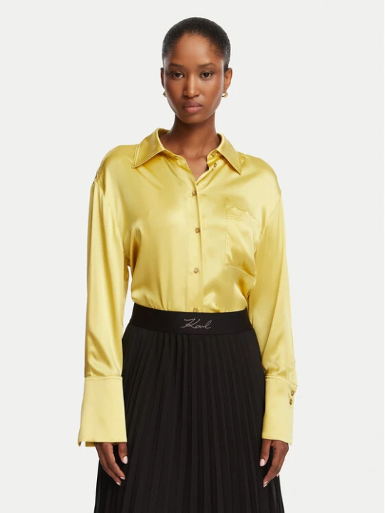 Foto del prodotto MAX&Co. Camicia Angri 2616111061200 Giallo Regular Fit