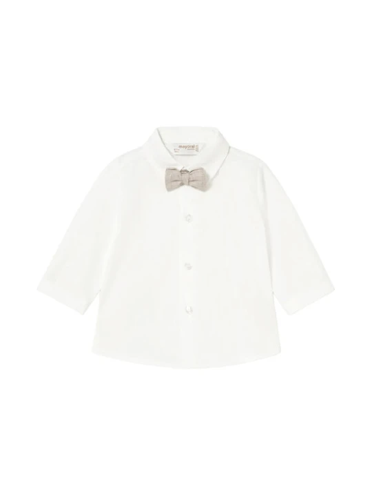 Foto del prodotto Mayoral Camicia 1101 Écru Regular Fit Crema