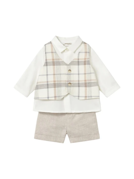 Foto del prodotto Mayoral Completo da bambino 1269 Beige Regular Fit