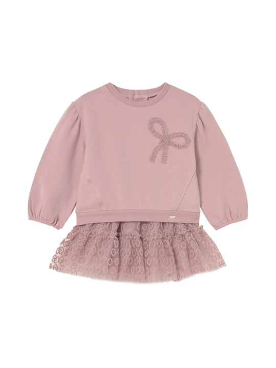 Foto del prodotto Mayoral Completo felpa e gonnellina 2923 Rosa Regular Fit