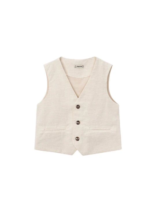 Foto del prodotto Mayoral Gilet 3379 Beige Regular Fit