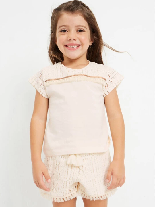 Foto del prodotto Mayoral Pantaloncini di tessuto 3208 Beige