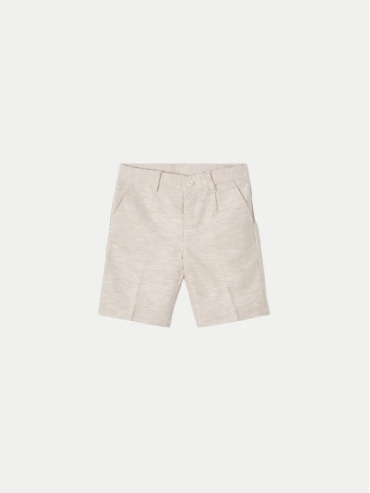 Foto del prodotto Mayoral Pantaloncini di tessuto 3217 Beige Regular Fit