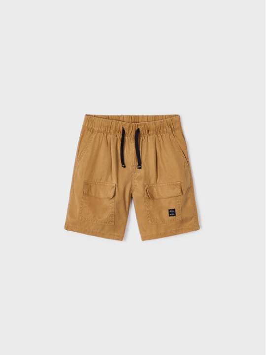 Foto del prodotto Mayoral Pantaloncini di tessuto 3237 Beige Regular Fit