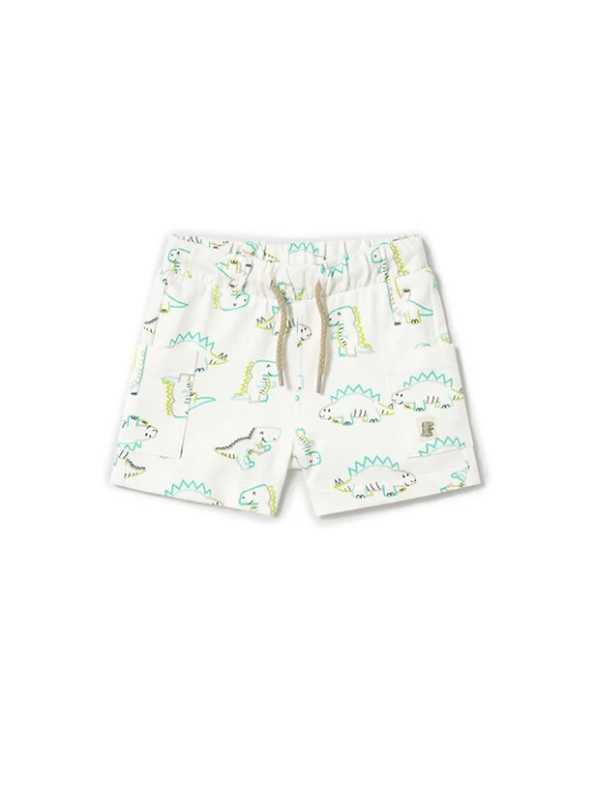 Foto del prodotto Mayoral Pantaloncini sportivi 1244 Écru Regular Fit Crema