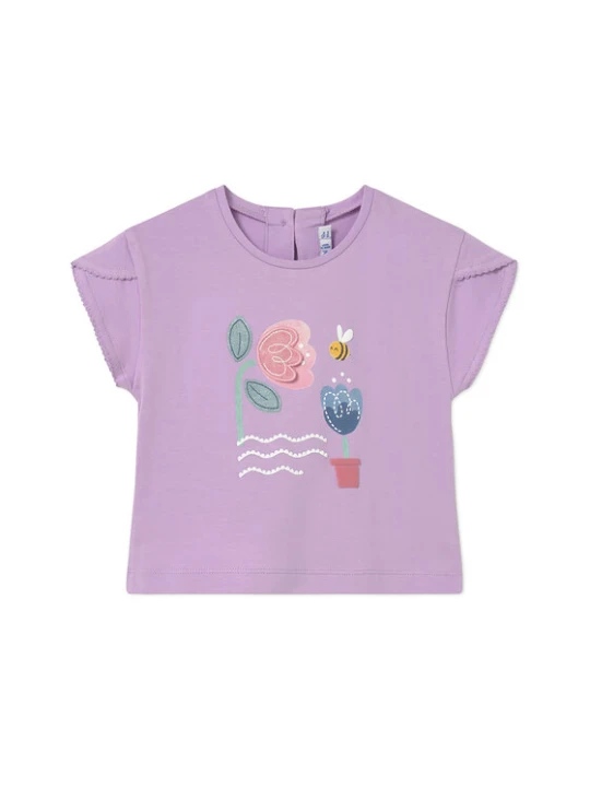Foto del prodotto Mayoral T-shirt 1087 Viola Regular Fit