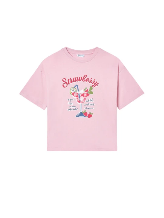 Foto del prodotto Mayoral T-shirt 6011 Rosa Regular Fit