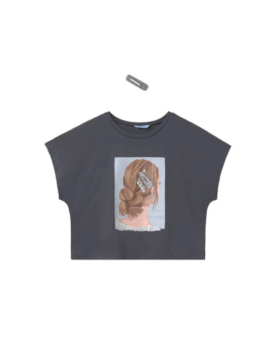 Foto del prodotto Mayoral T-shirt 6021 Grigio Relaxed Fit
