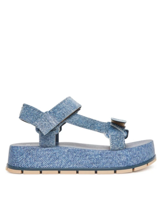 Foto del prodotto Melissa Sandali Melissa Flowing Platform Denim Ad M 36132 Blu