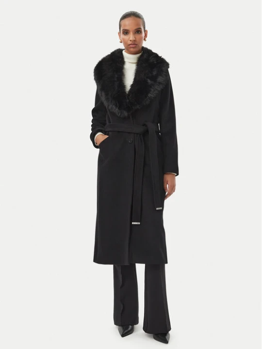 Foto del prodotto Michael Kors Cappotto di lana 77G7569M11 Nero Regular Fit
