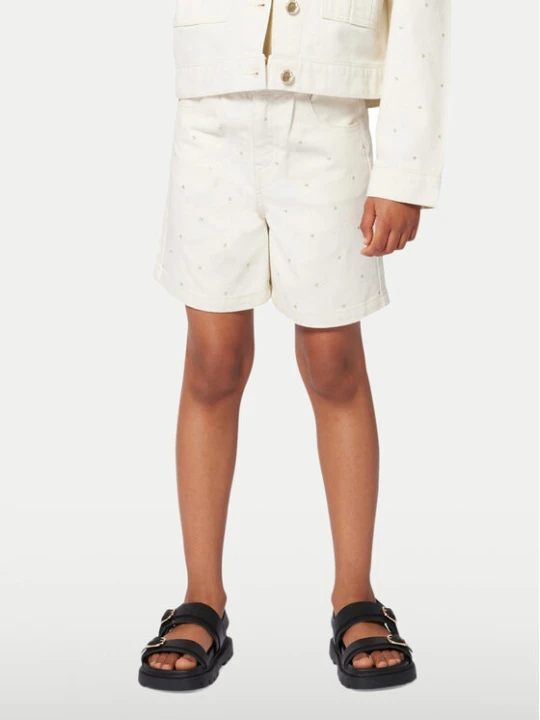 Foto del prodotto Michael Kors Pantaloncini di jeans R30341 S Écru Regular Fit Crema