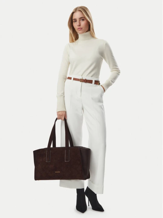 Foto del prodotto MICHAEL Michael Kors Borsetta Hudson 33F6GHDT3X Marrone scuro