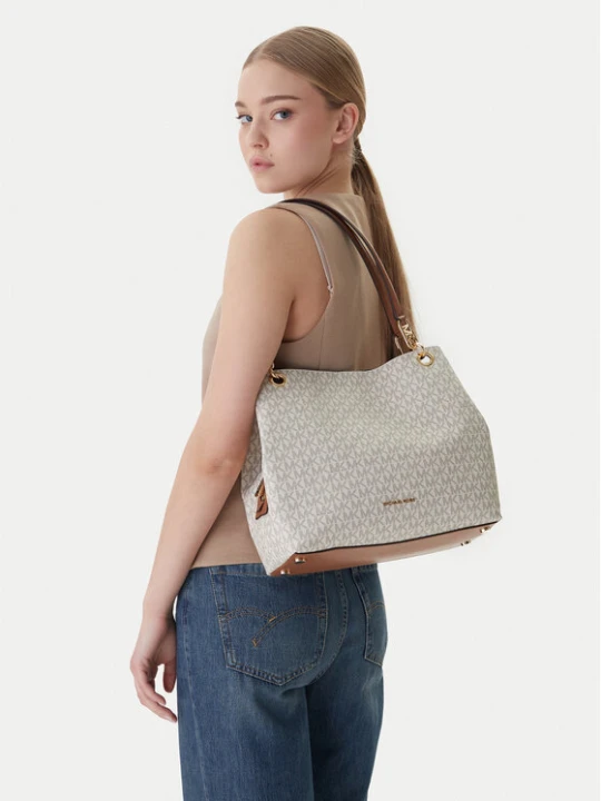 Foto del prodotto MICHAEL Michael Kors Borsetta Kensington 30F3G8KT7B Crema