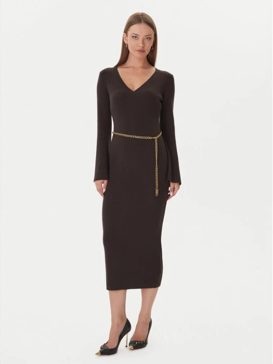 Foto del prodotto MICHAEL Michael Kors Vestito di maglia MF5835G4VR Marrone Slim Fit