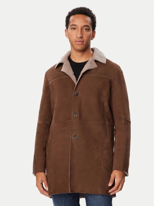 Foto del prodotto Milestone Cappotto di pelliccia naturale MSLaurin 631624 21540-1 Marrone Regular Fit
