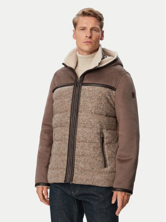 Foto del prodotto Milestone Giubbotto invernale MSAbano 630728 11525-1 Beige scuro Regular Fit