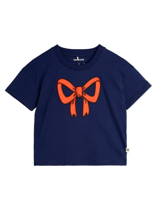 Foto del prodotto MINI RODINI T-shirt Bow 2512012860 Blu scuro Regular Fit
