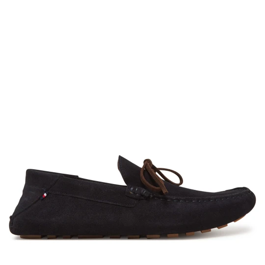 Foto del prodotto Mocassini Tommy Hilfiger Hilfiger Folded Suede Driver FM0FM05385 Blu scuro
