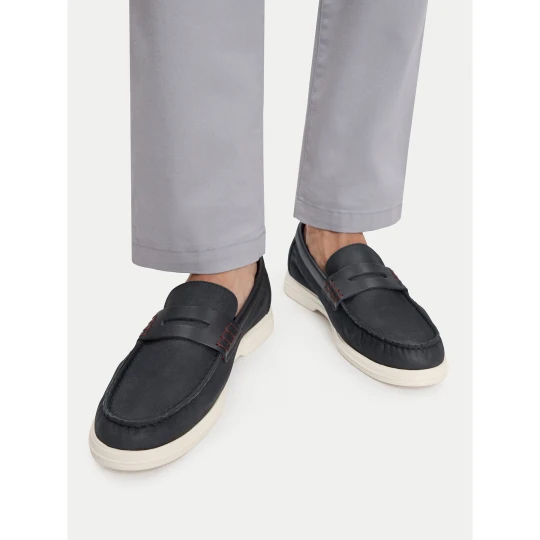 Foto del prodotto Mocassini Tommy Hilfiger Mix FM0FM05785 Blu scuro