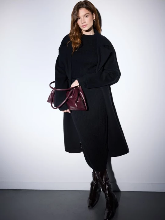 Foto del prodotto Mohito - Abito midi a maglione - nero