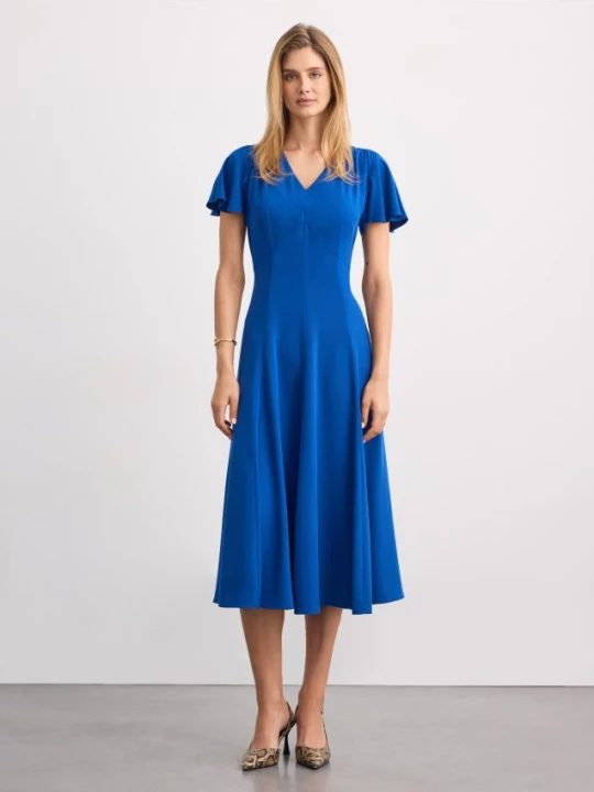 Foto del prodotto Mohito - Abito midi con scollo a V - blu