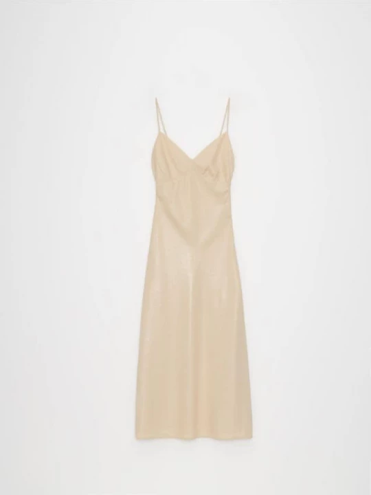 Foto del prodotto Mohito - Abito midi con spalline - beige