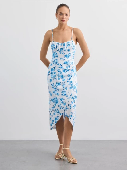 Foto del prodotto Mohito - Abito midi con spalline - blu