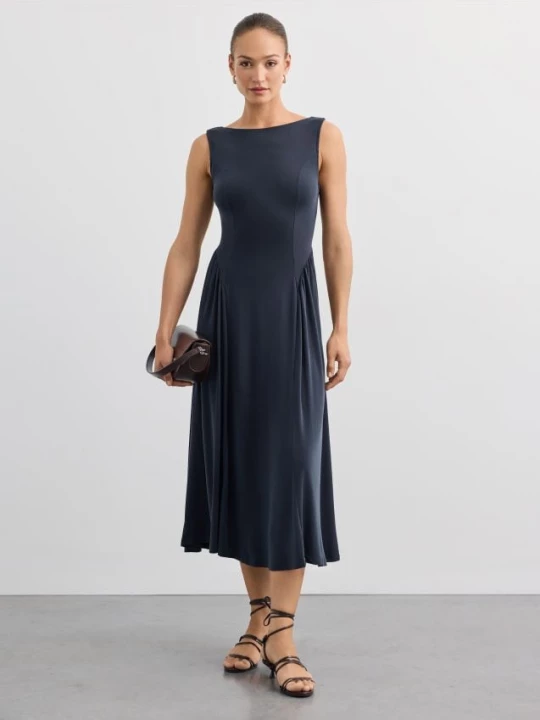 Foto del prodotto Mohito - Abito midi con spalline - nero