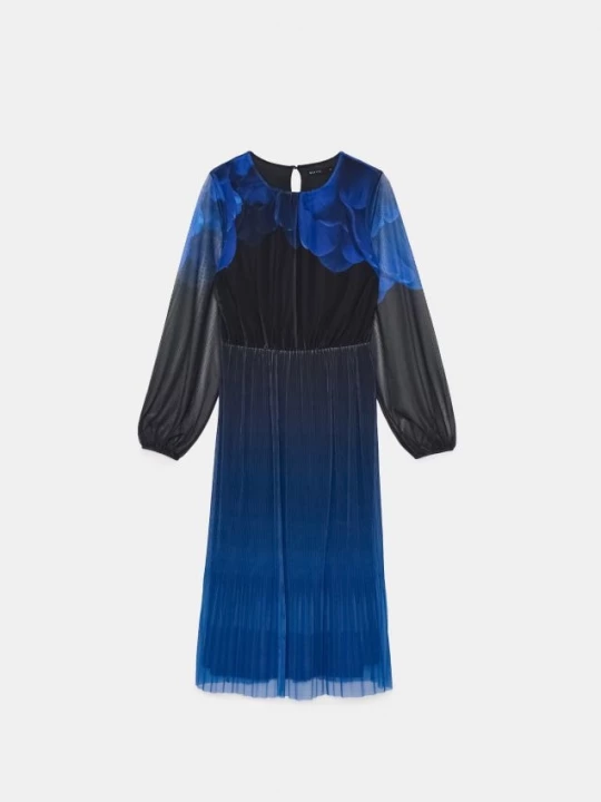 Foto del prodotto Mohito - Abito midi in tessuto mesh - azzurro