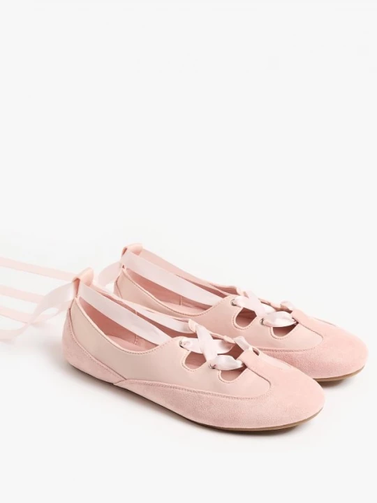 Foto del prodotto Mohito - Ballerine con lacci - rosa pastello