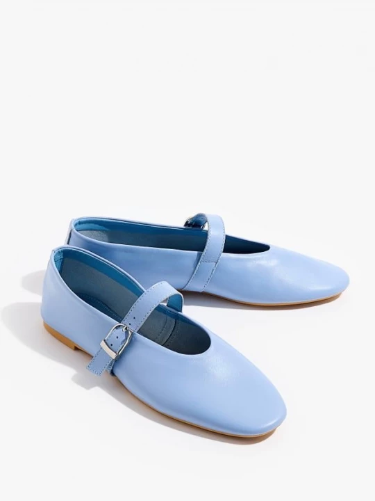 Foto del prodotto Mohito - Ballerine in pelle - blu pallido