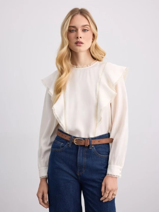 Foto del prodotto Mohito - Blusa a balze - panna