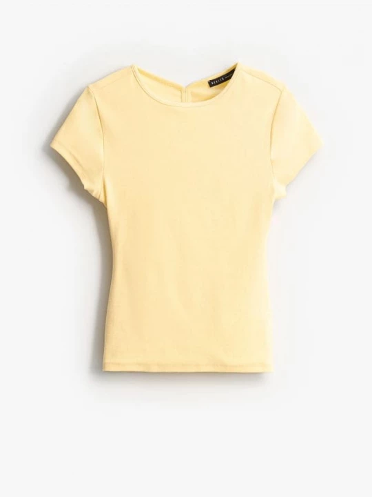 Foto del prodotto Mohito - Blusa aperta sulla schiena - giallo chiaro